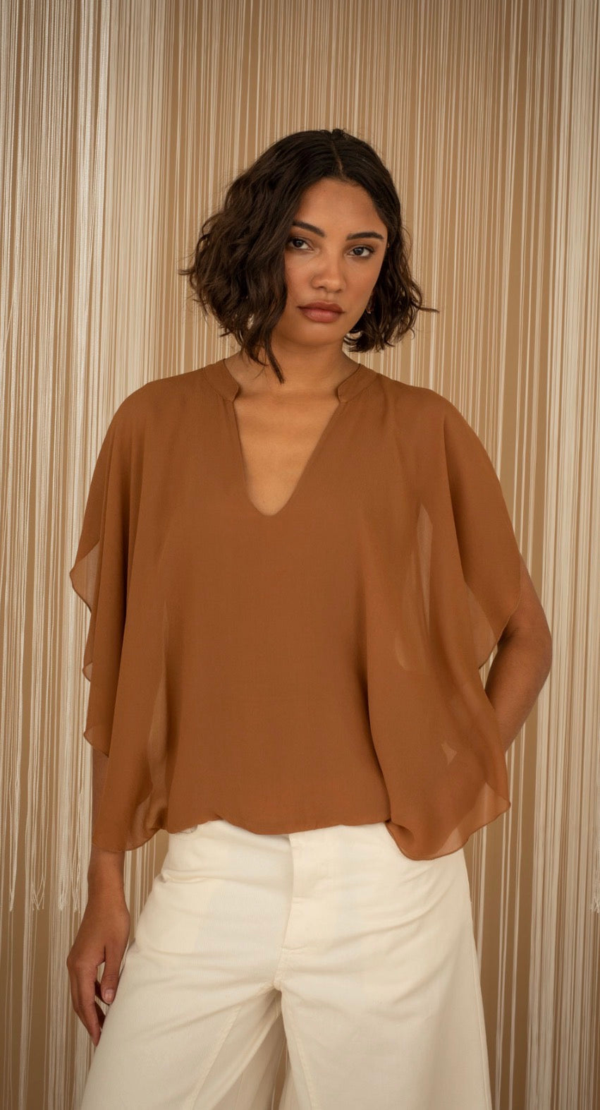 Blusa in viscosa philia loft
