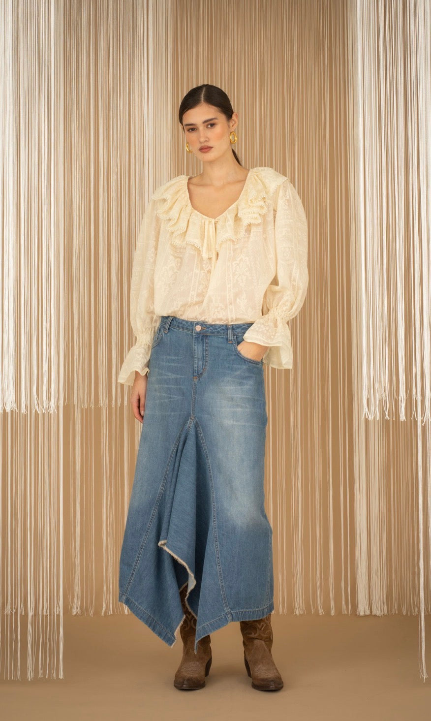 Gonna di jeans philia loft